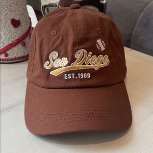 Brown San Diego Baseball Cap